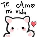 Mis ojitos están enamorados de los tuyos.