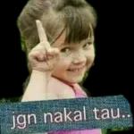 jgn nakal tau..