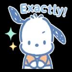 Pochacco's Everyday Stickers