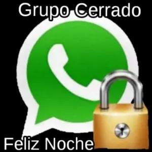 Grupo Cerrado Feliz Noche - getsticker.com