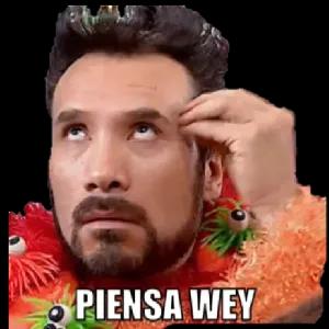 PIENSA WEY - getsticker.com