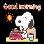Basic Daily Snoopy Stickers
