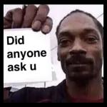 what u say