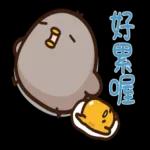 蛋黃哥 × 黑白雞 一起發懶！