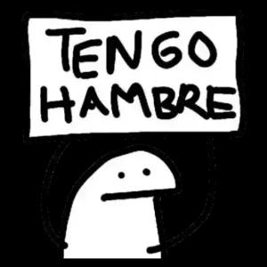 TENGO HAMBRE - getsticker.com