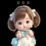 Little very cute girls