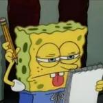 Bob esponja.
