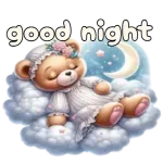 Good Night Stickers