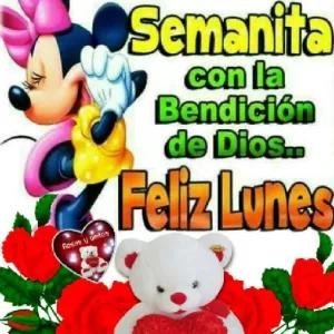 Semanita con la Bendición de Dios... Feliz Lunes - getsticker.com