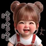 丸子頭妹妹好可愛