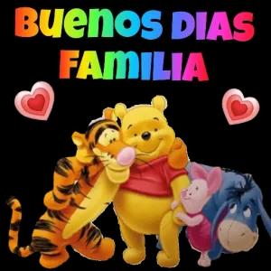 Buenos DIAS FAMILIA - getsticker.com