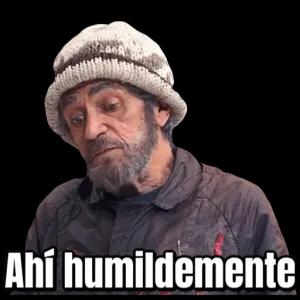 Ahí humildemente - getsticker.com
