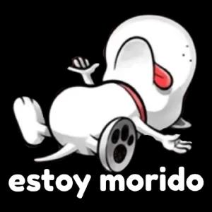 estoy morido - getsticker.com