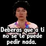 Siempre sale con sus mamadas