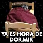 Bueno voy a mimir tengo sueño