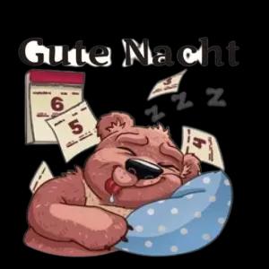 Gute Nacht ZZZ 5 - getsticker.com