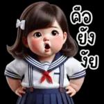 cute kindergarten girl v.3