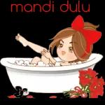 mandi dulu