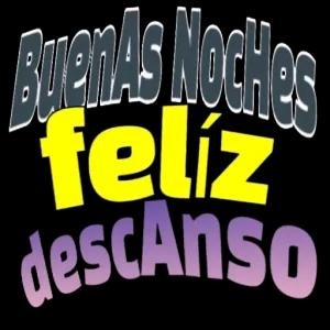 Buenas Noches feliz descanso - getsticker.com