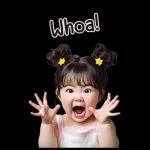 Chubby Funny face girl