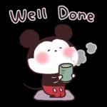 sakumaru drawing ♪ Mickey & Minnie