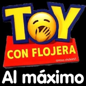 TOY CON FLOJERA Al máximo - getsticker.com