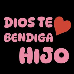 DIOS TE BENDIGA HIJO - getsticker.com