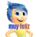 muy feliz