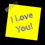 I love you