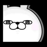 Rabbit100% 有禮貌貼圖