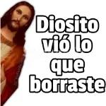 Dios vió lo que borraste