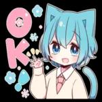 超實用✿天空藍貓女孩