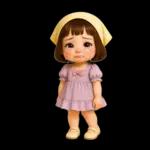 Anda little cute girl