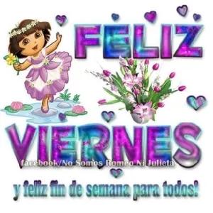 FELIZ VIERNES y feliz fin de semana para todos! - getsticker.com