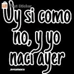 ojo de loca, no se equivoca