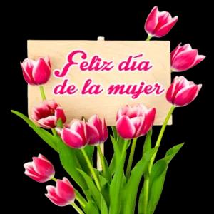 Feliz día de la mujer - getsticker.com