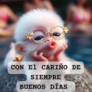 CON EL CARIÑO DE SIEMPRE BUENOS DÍAS - getsticker.com