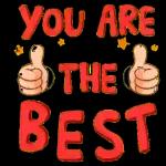 文字sticker 01081😎 