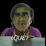 ¿Con permiso con quién?