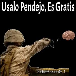 Usalo Pendejo, Es Gratis +SWGRIELØ 300 - getsticker.com