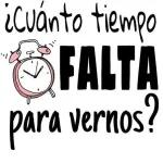 ¿cuánto tiempo FALTA para vernos?