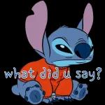 stitch loves ice cream