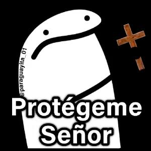Protégeme Señor - getsticker.com