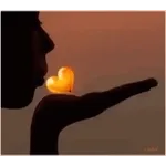 Love is the only thing that grows when you give it away.