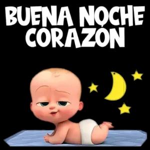 Buenas noches Corazon - getsticker.com