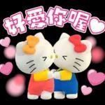 可愛凱蒂貓卡通貼圖！