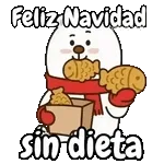 Feliz Navidadsin dieta