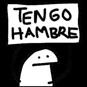 TENGO HAMBRE - getsticker.com