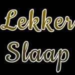 Lekker slaap 