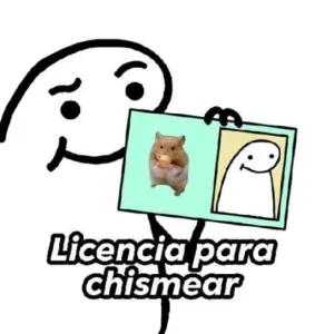 Licencia para chismear - getsticker.com